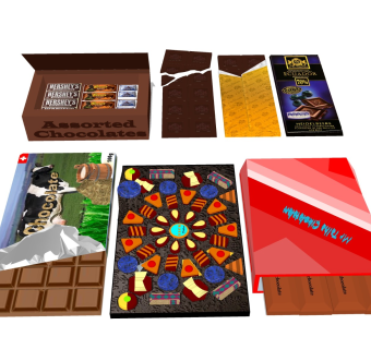 巧克力糖果 甜品美食