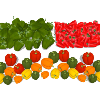 辣椒甜椒 彩椒蔬菜