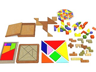 儿童玩具 七巧板拼图