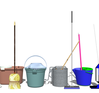 拖把扫把 清洁用具