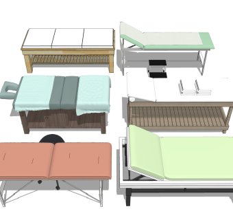 按摩床 美容spa床