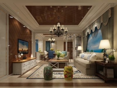 客厅美式风格