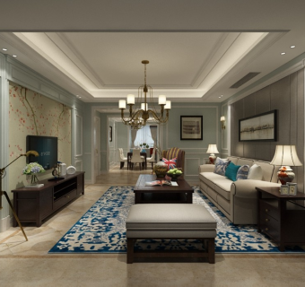 客厅美式风格
