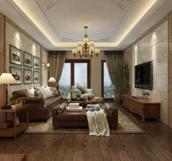 客厅美式风格