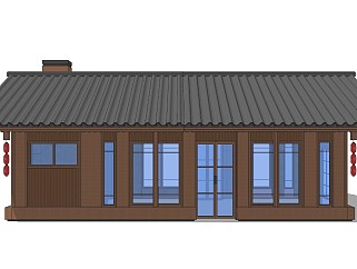 中式乡村改造楼房