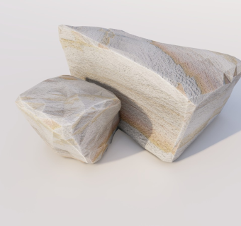 现代景观置石，石头