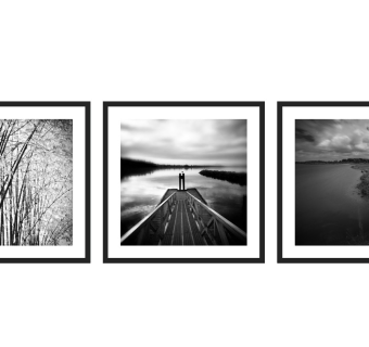 现代装饰画，风景