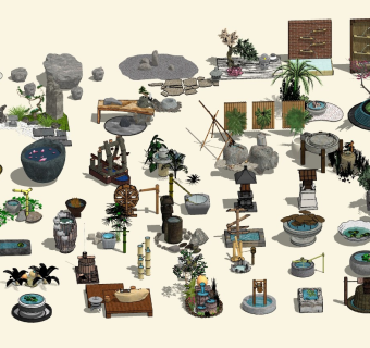 枯山水小品