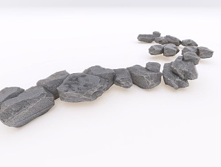 现代<em>黑山石</em>，景观石头，置石