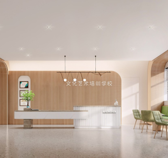 现代文化艺术培训学校_舞蹈艺术_大厅