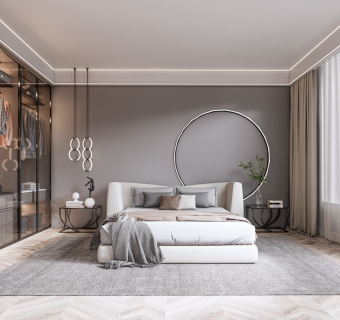现代轻奢家居卧室