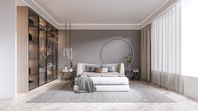 现代轻奢家居卧室