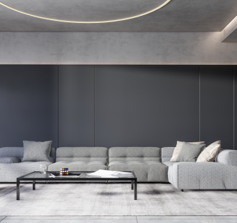 现代轻奢家居客厅