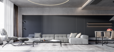 现代轻奢家居客厅