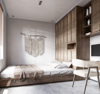 日式榻榻米卧室