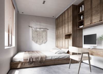 日式榻榻米卧室