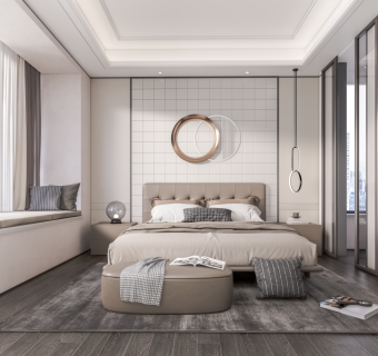 现代家居卧室