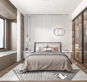 现代家居卧室