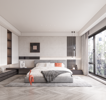 现代家居卧室