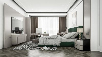 现代轻奢家居卧室