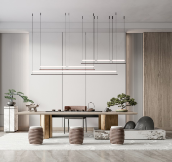 新中式家居茶室