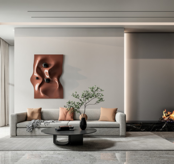 现代轻奢家居客厅