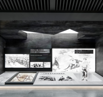 现代博物馆内部