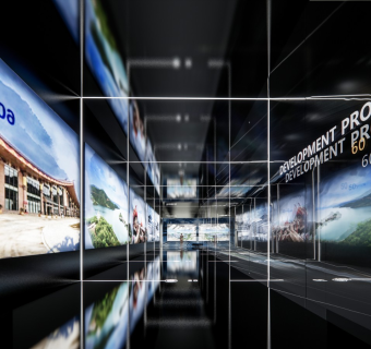 现代博物馆内部