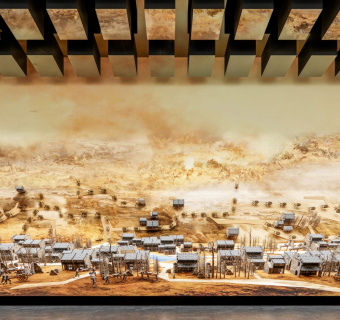 现代博物馆内部