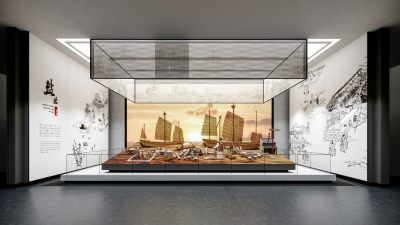 现代博物馆内部