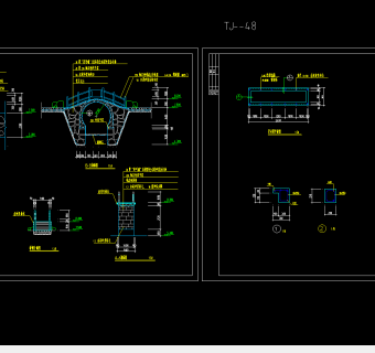 拱桥施工详图
