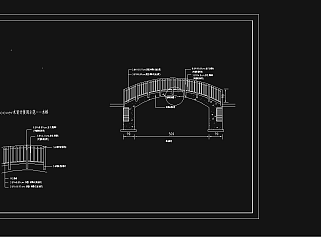 木桥结构图