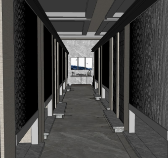 现代酒店大堂茶室