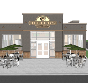 现代美式快餐厅