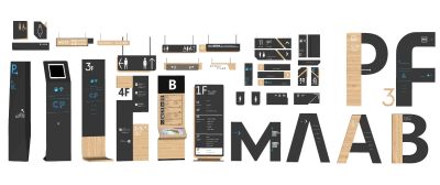 现代指示牌 导视牌 广告牌 导视系统 标识牌 路标 方位标识
