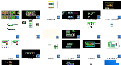 50套建筑平面图 公寓平面图 商业建筑平面 酒店平面 施工图