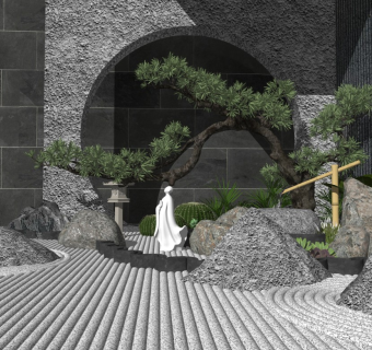 写意枯山水