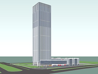 现代办公建筑超高层办公楼