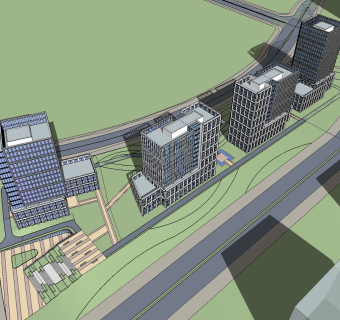 办公建筑高层办公楼