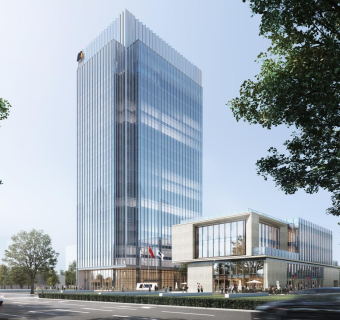 现代办公建筑高层办公楼