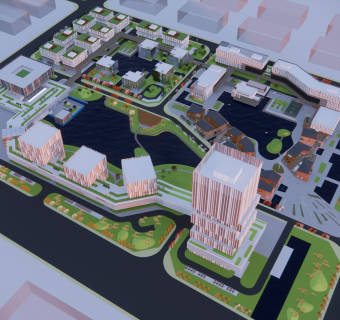 现代办公建筑产业园