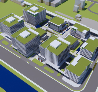 现代办公建筑产业园