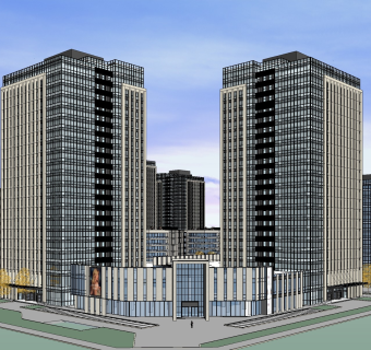 现代办公建筑产业园