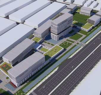 现代办公建筑产业园