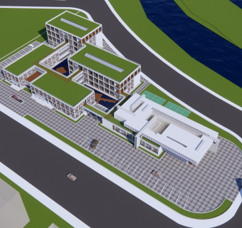 现代办公建筑产业园