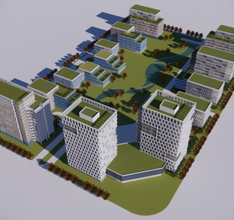 现代办公建筑产业园