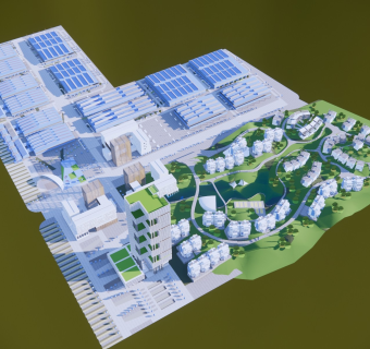 现代办公建筑产业园