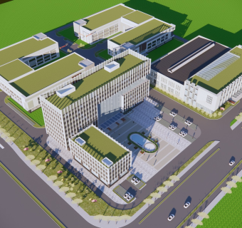 现代办公建筑产业园