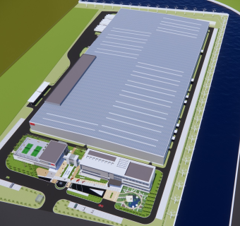 现代办公建筑产业园