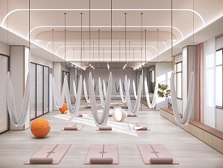 现代瑜伽健身房